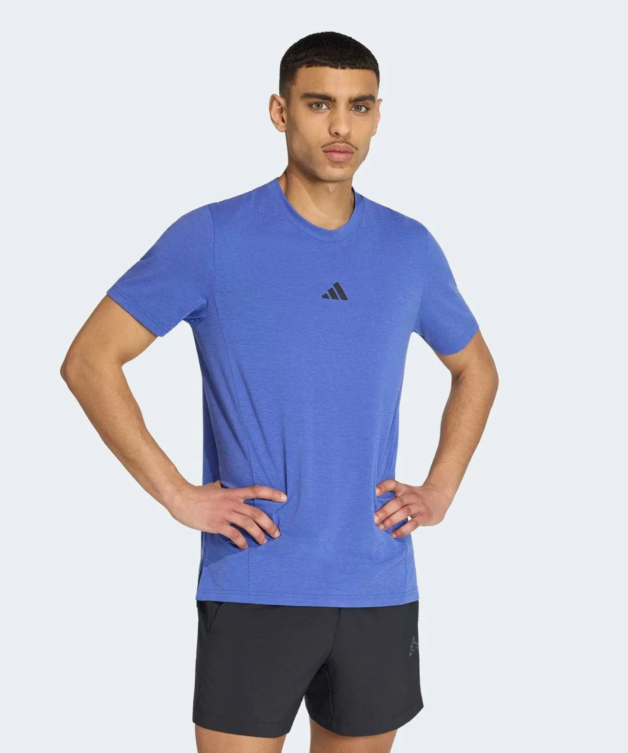 Мужская футболка для тренировок с принтом Designed for Training Adidas, Blue