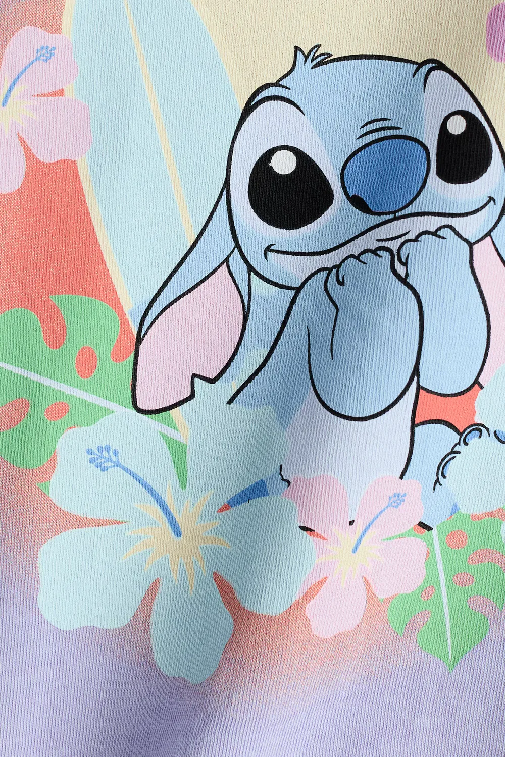 Хлопковая футболка с принтом H&M, Helllila/Lilo & Stitch — фото 2