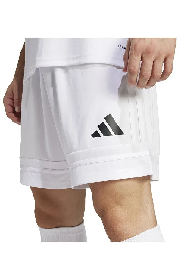 Мужские спортивные шорты без принта Adidas, White-Sq06m