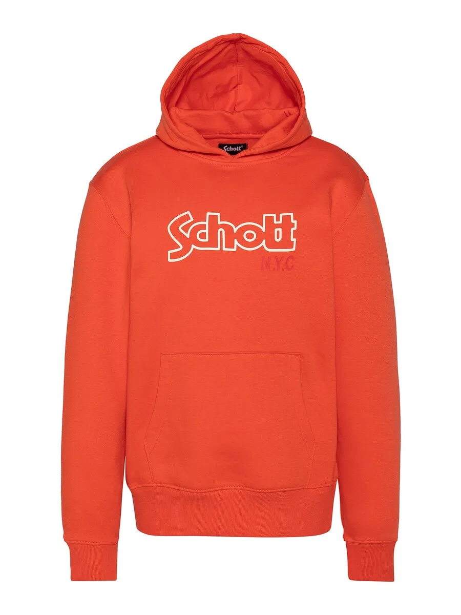 Толстовка Schott NYC оранжевого цвета