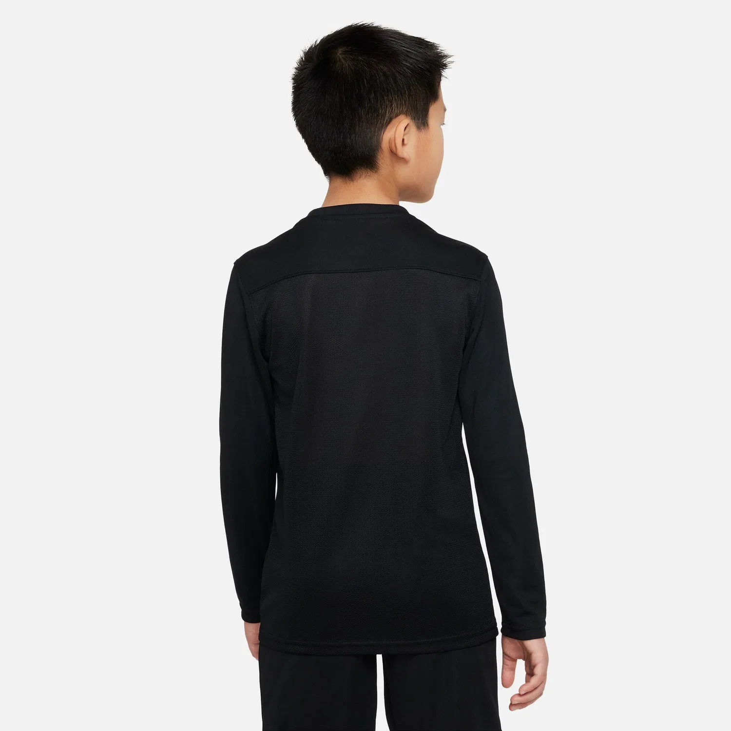 Детская футболка с длинным рукавом Park VII LS Nike, Schwarz Weiss — фото 4