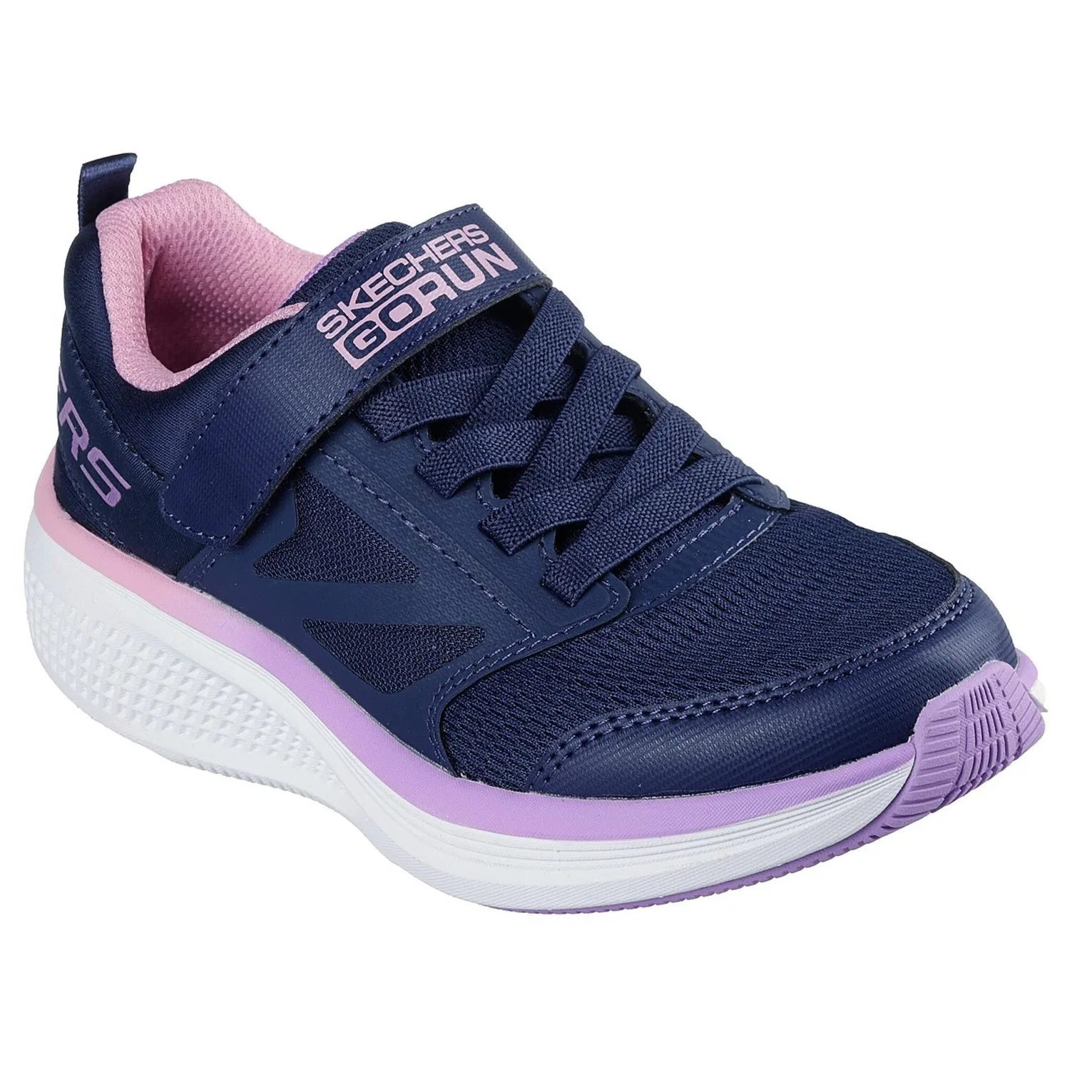 Детские текстильные кроссовки с технологией Air-Cooled Goga Mat Skechers, Navy