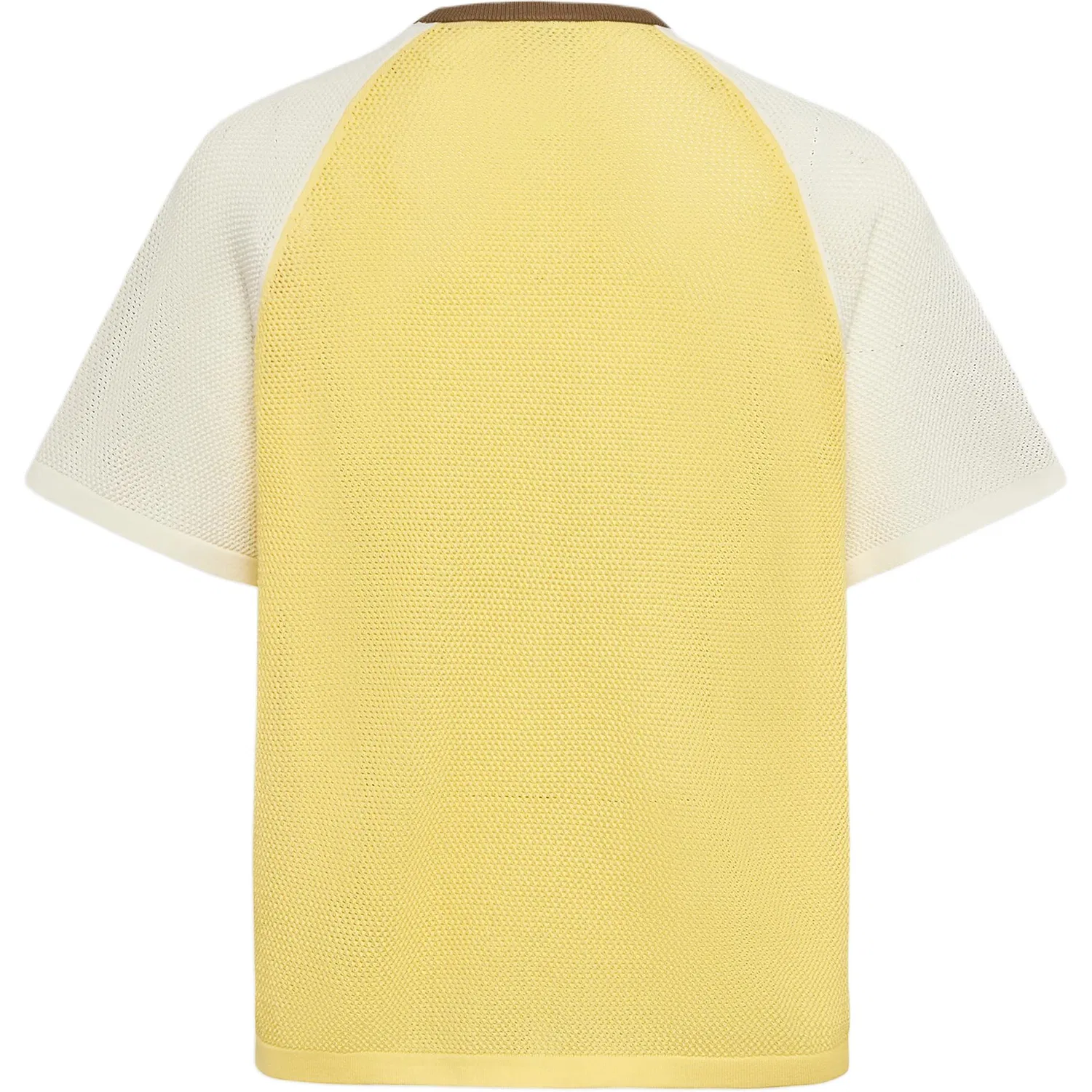 Футболка с круглым вырезом, Light Yellow/Jade White, Adidas Originals — фото 3