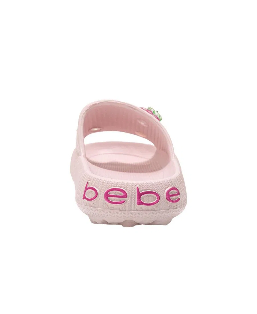 Сандалии-слайды EVA с фруктовыми подвесками Bebe, Baby Pink — фото 3