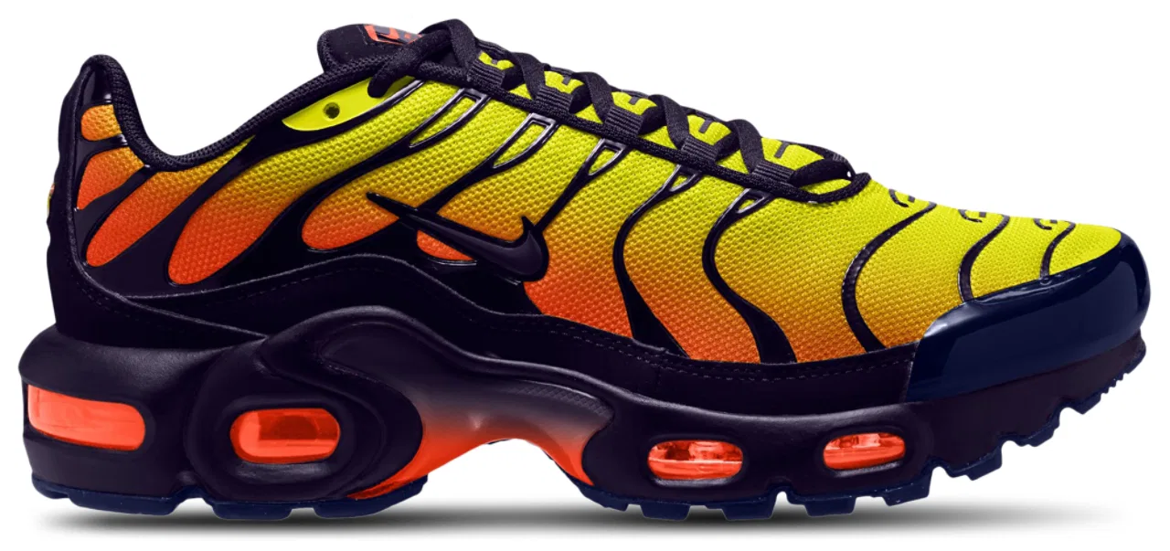 Детские кроссовки для девочек Nike Air Max Plus, Black/Yellow