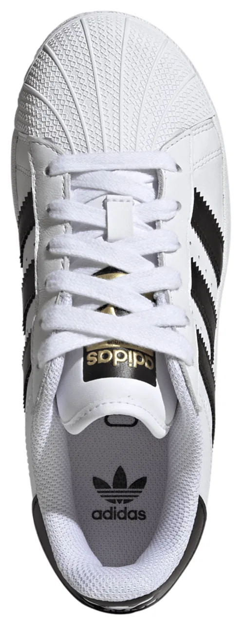 Кроссовки для мальчиков XLG Superstar Adidas, белый/черный — фото 4