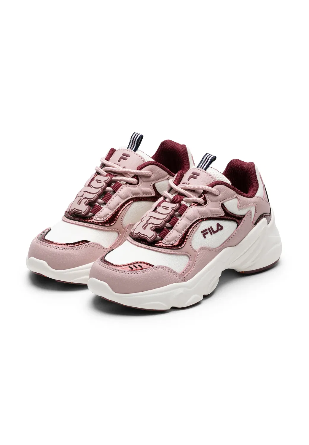 Детская обувь для скейтбординга в Коллин, Флорида Fila, Pale Mauve-Marshmallow — фото 2