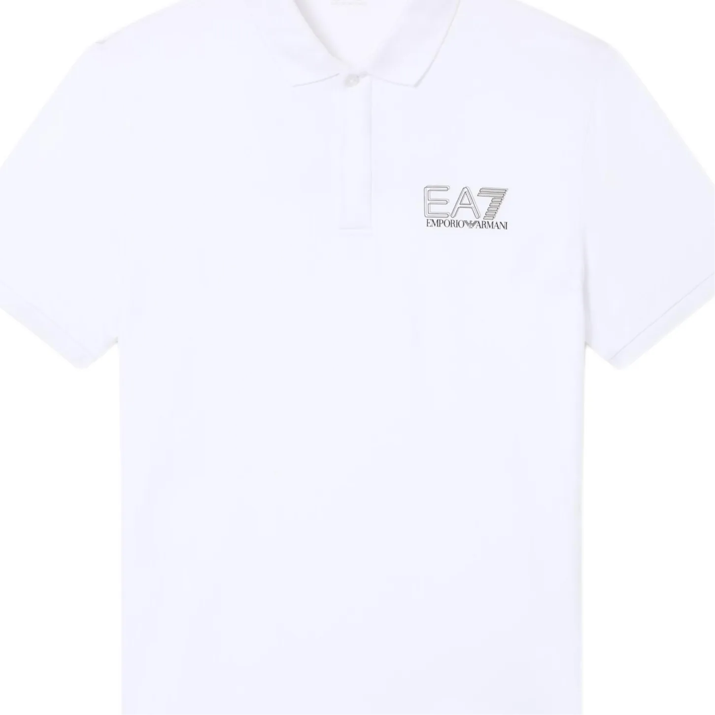 Polo Shirt EA7 мужская EMPORIO ARMANI, белый — фото 3