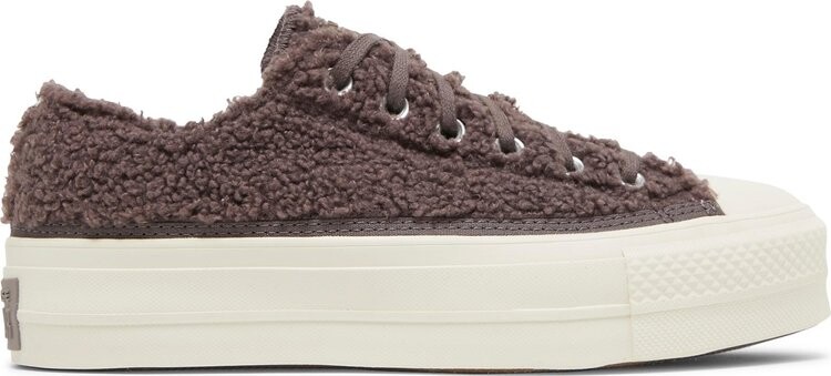 

Кроссовки Converse Wmns Chuck Taylor All Star Platform Low Cozy Sherpa - Violet Ore, фиолетовый