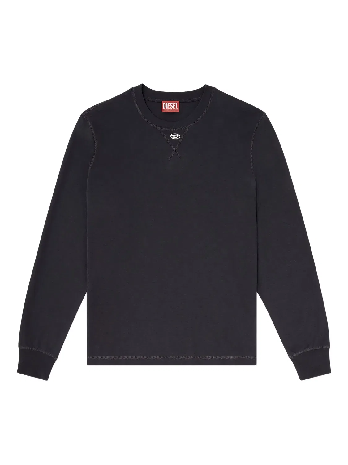 Diesel Футболка с длинным рукавом T-MADJUST серый