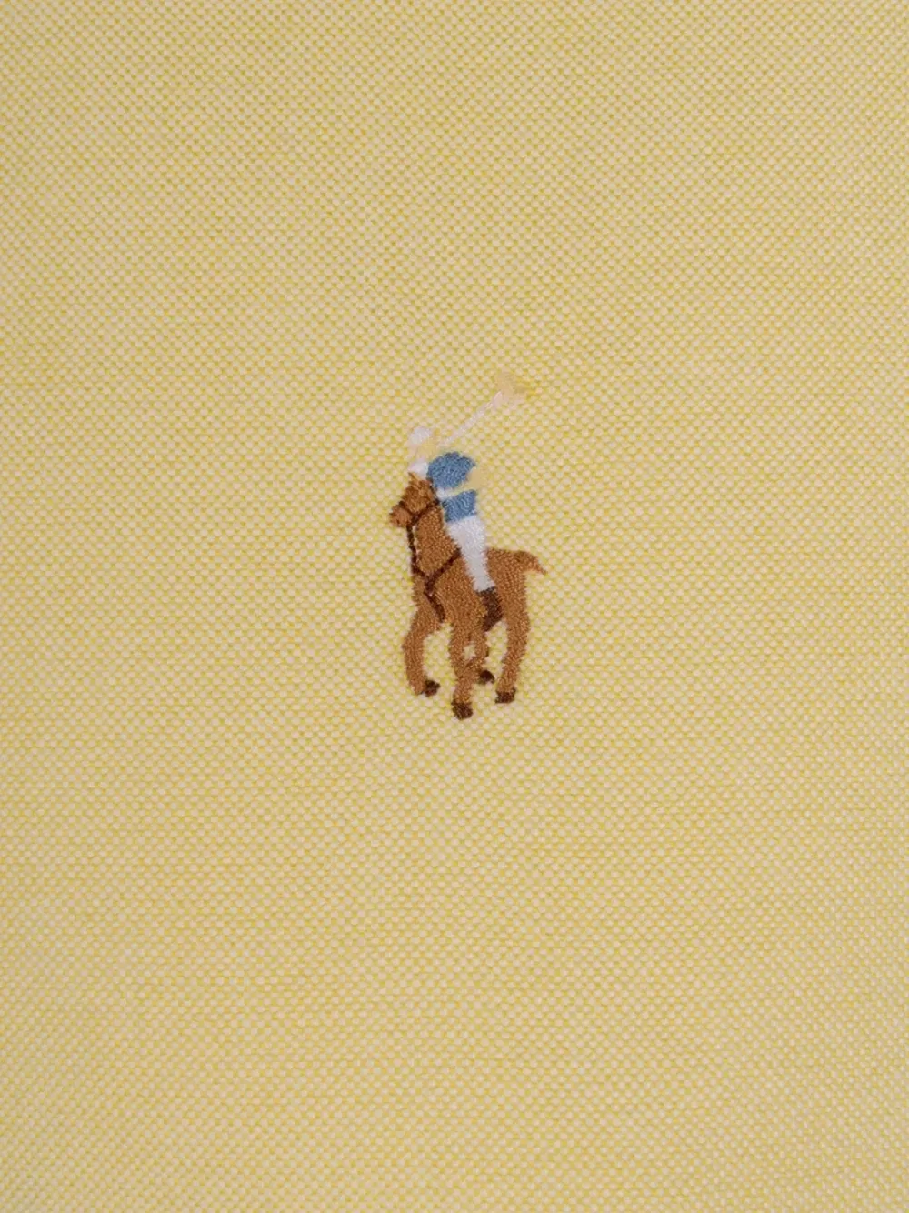 Рубашка с вышивкой пони Polo Polo Ralph Lauren, желтый — фото 3