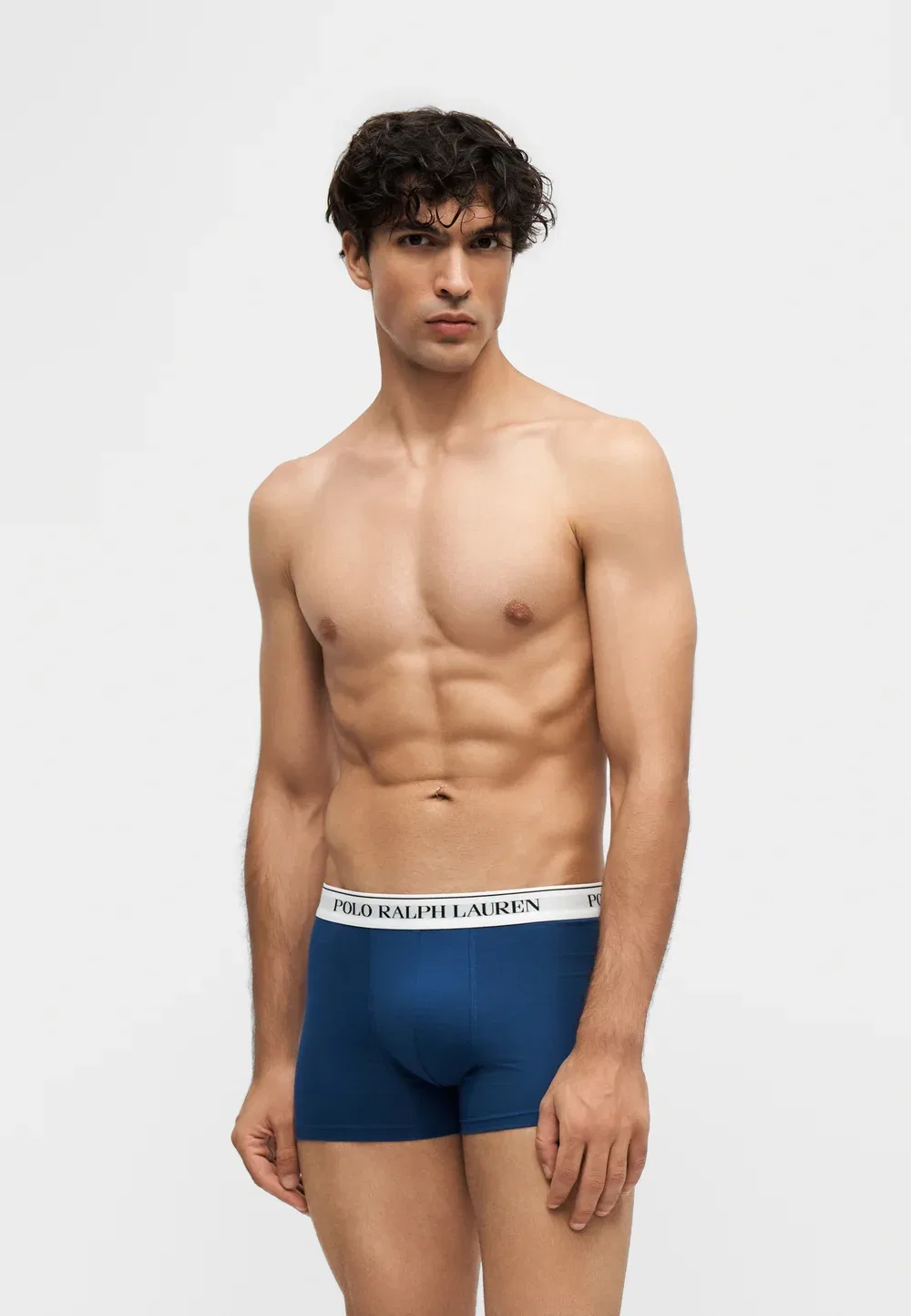 3 шт. - трусы Polo Ralph Lauren, Black/Blue Yacht/Campus Yellow — фото 4