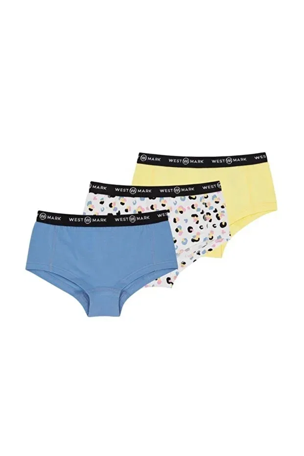 Детский комплект трусов для девочек с принтом Hipster Westmark London, Multicolor