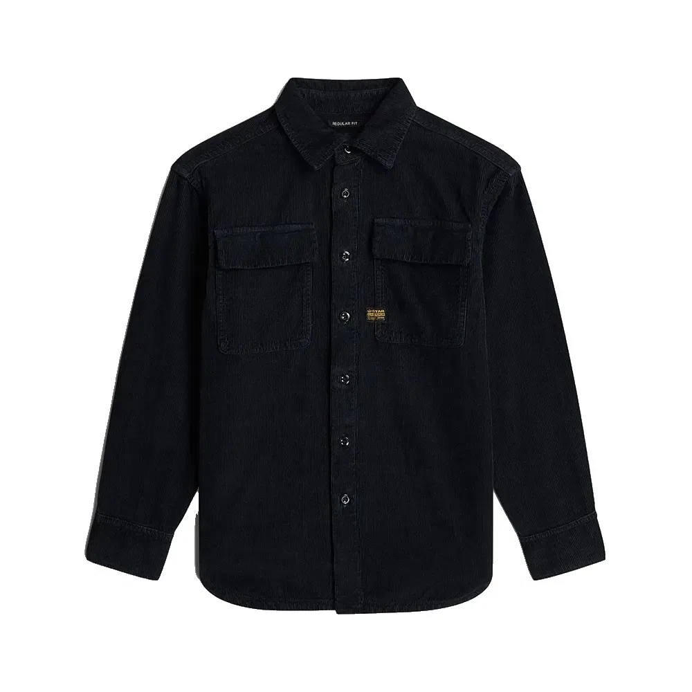 Рубашка с длинным рукавом Regular Fit G-Star, синий — фото 3