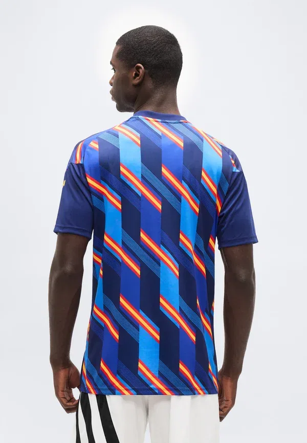 Предматчевая домашняя футболка сборной Испании, 26:00 Adidas Performance, темно-синий — фото 3
