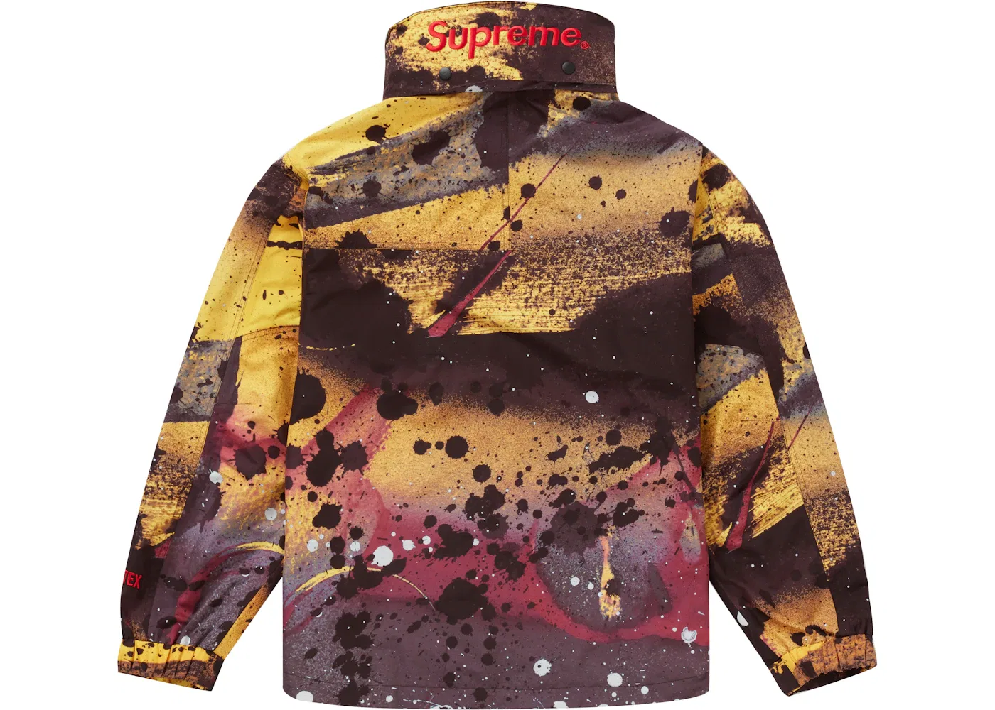 Мужская куртка-анорак с принтом Rammellzee Supreme, Rammellzee Yellow — фото 3