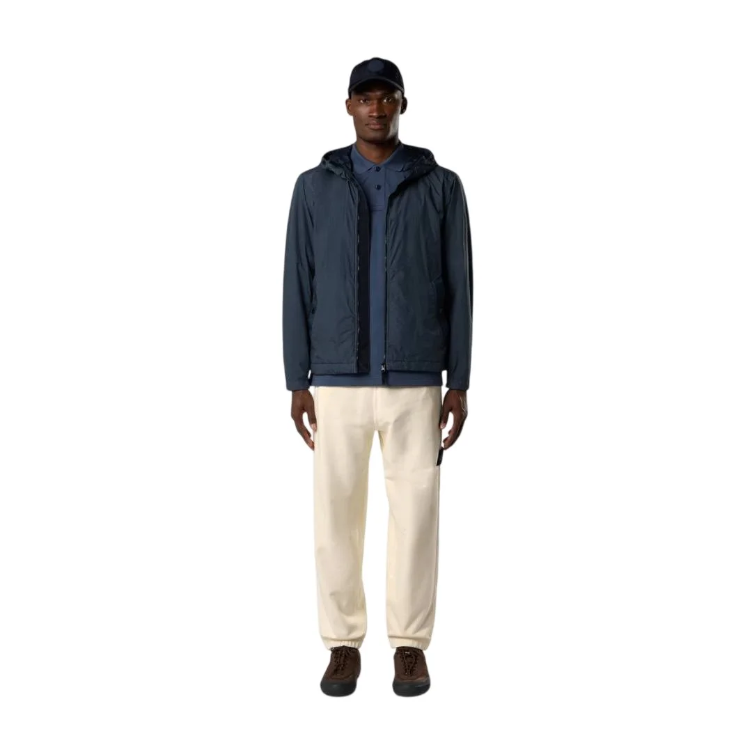 Мужские брюки-джоггеры Stone Island Loose-fit With Pockets And Elasticized Cuffs, айвори