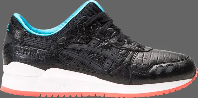 

Кроссовки gel lyte 3 'miami vice' Asics, черный