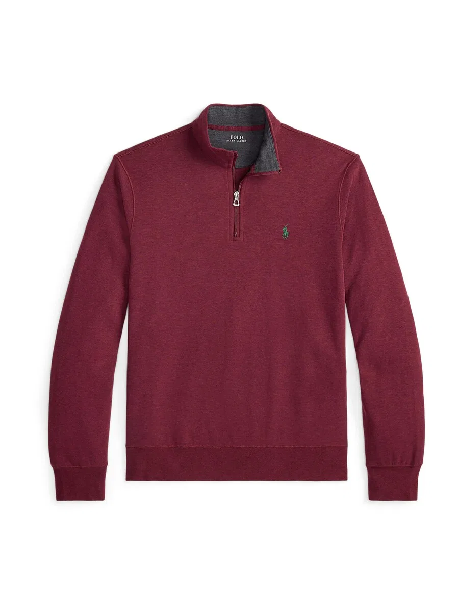 Толстовка Polo Ralph Lauren винно-красного цвета