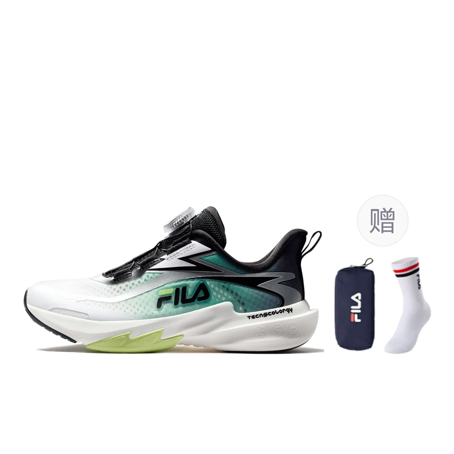 FILA KIDS Детские кроссовки для бега с амортизацией FILA White/Black