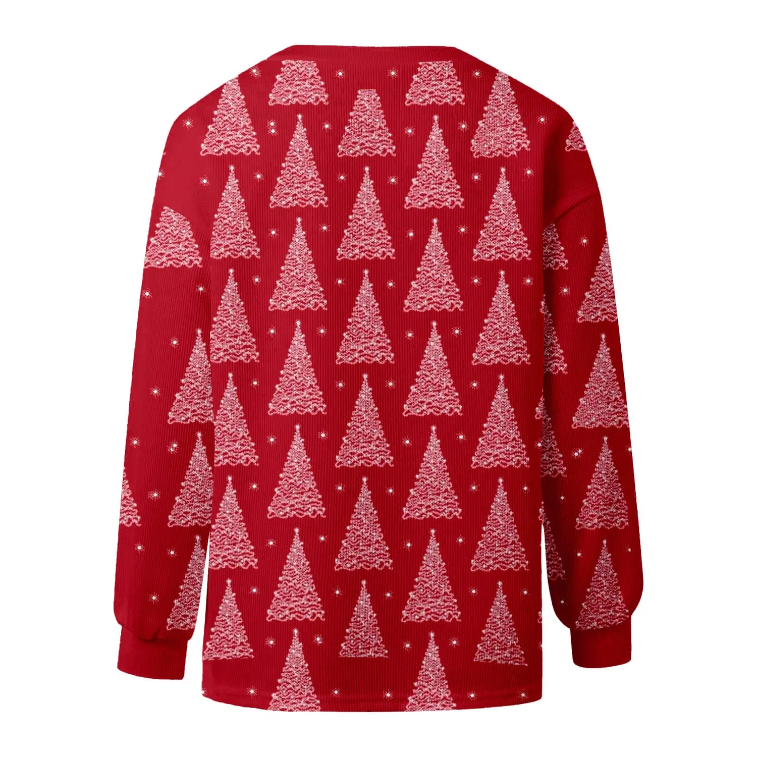 Женский кардиган с принтом Elegante cardigan casual con stampa e abbottonatura, Rosso N. 24 — фото 4