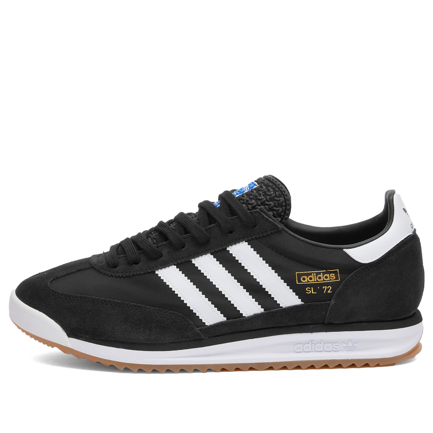 

Кроссовки Adidas Sl 72 Rs, цвет Core Black, White & Blue