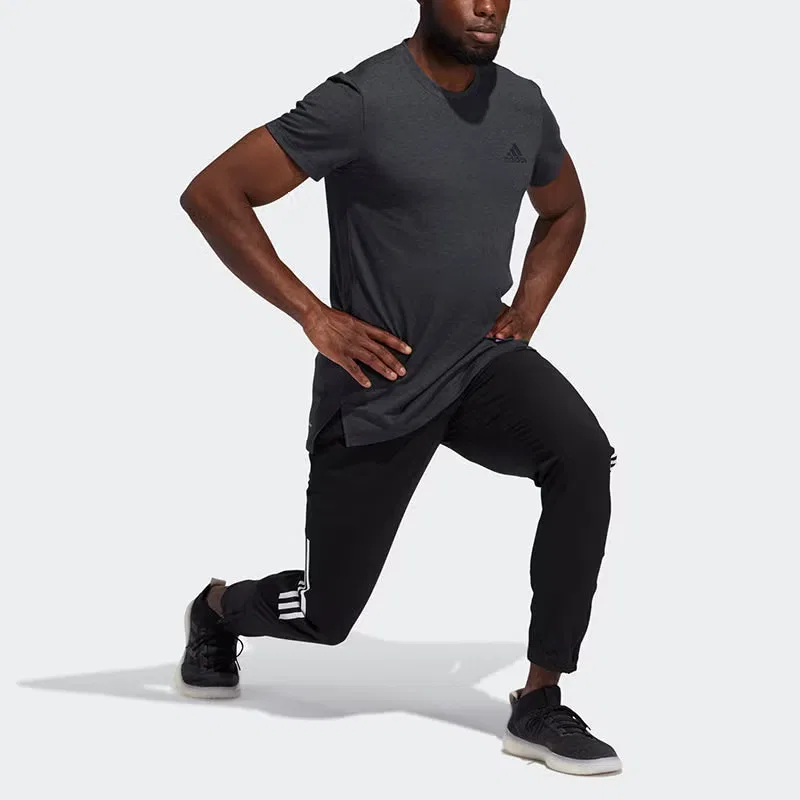 Футболка спортивная с коротким рукавом Stu Tech Adidas, серая — фото 2