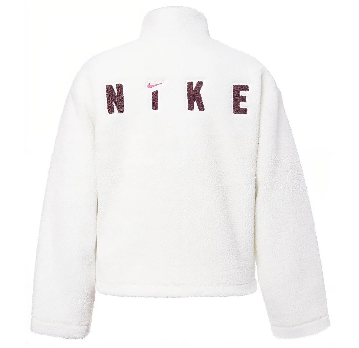 Куртка Nike Sportswear Faux Sherpa, белый — фото 2