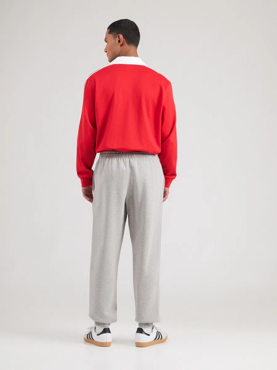Зауженные брюки ADIDAS ORIGINALS серого цвета — фото 4