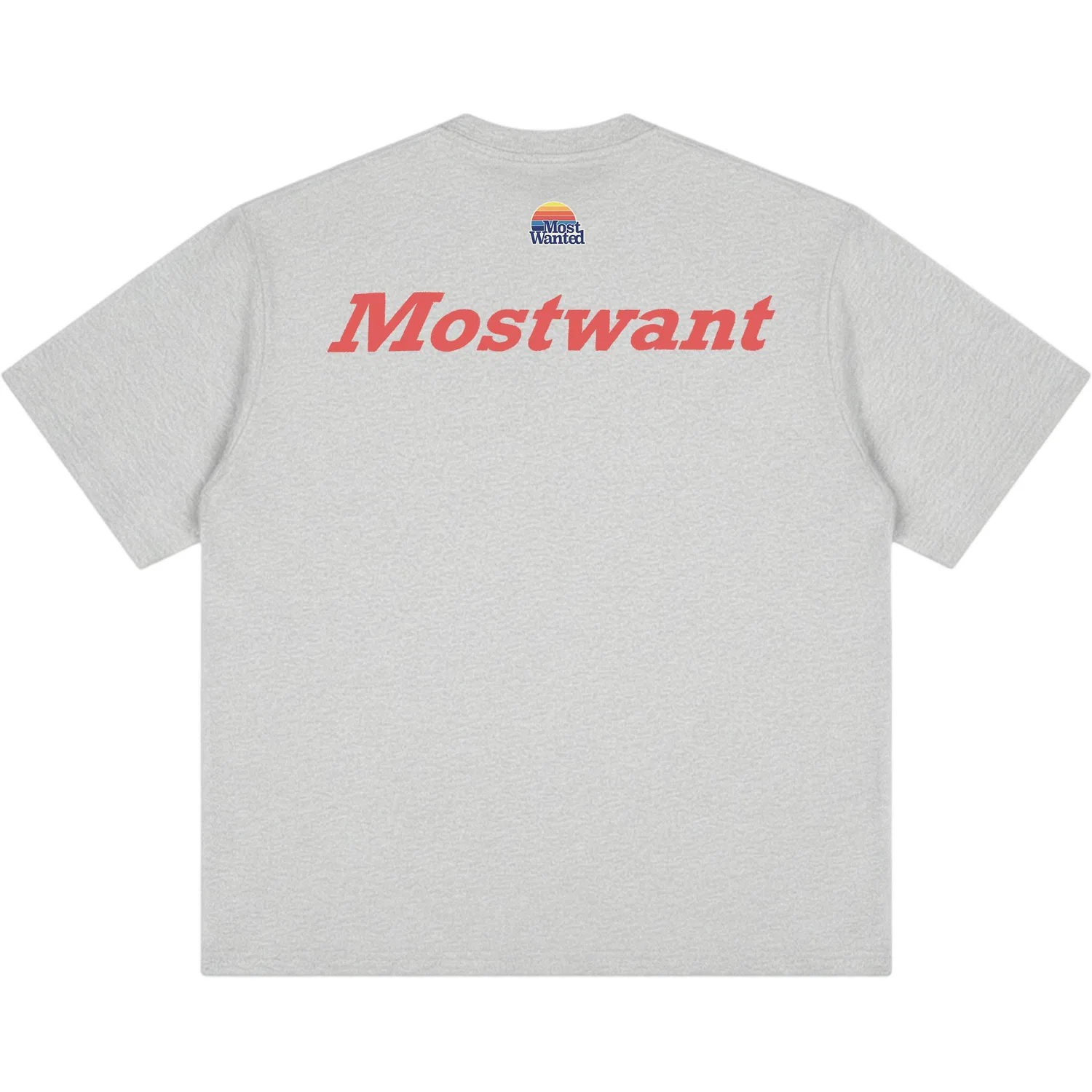 Детская футболка с круглым вырезом, средней плотности, MostwantedLab, Heather Gray Rusty Red
