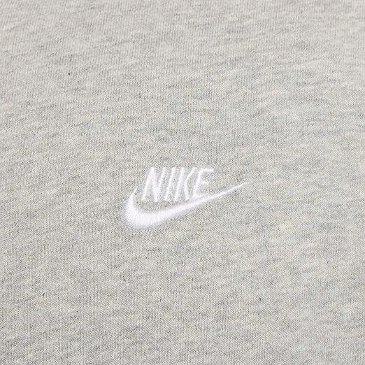 Мужское худи с капюшоном Nike Club Fleece, Цвет: Grau — фото 3