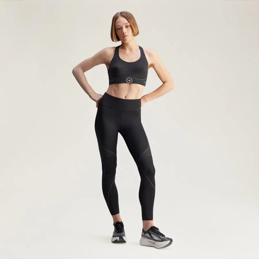 Бюстгальтер для спорта без рукавов Truepace High Support adidas, Черный — фото 3