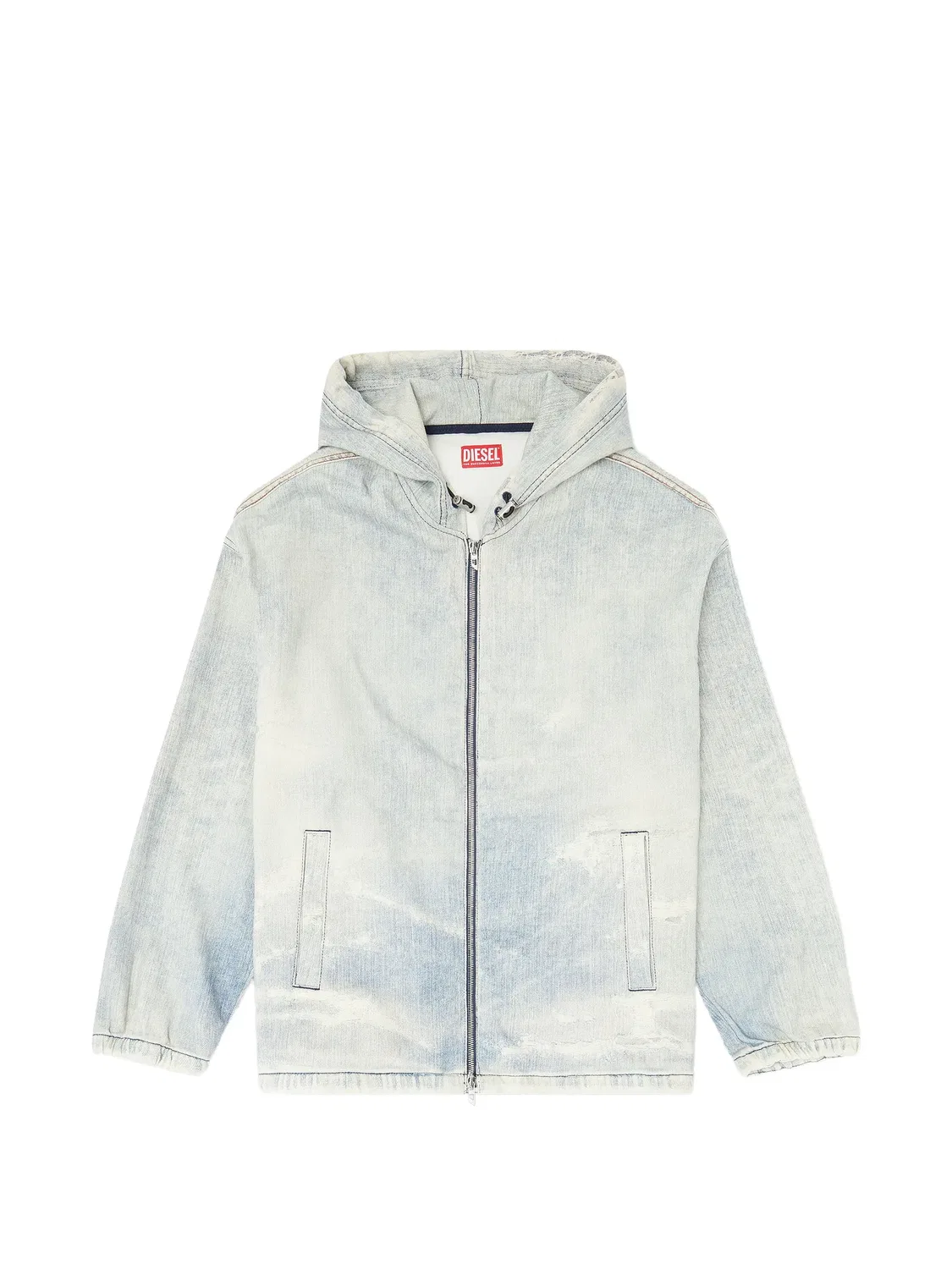 Куртка JoggJeans с капюшоном Diesel, синий