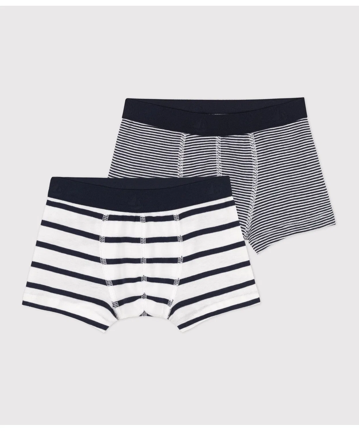 Детские трусы-боксеры с принтом, комплект из 2 шт., Mariniere & Mira PETIT BATEAU, Другой