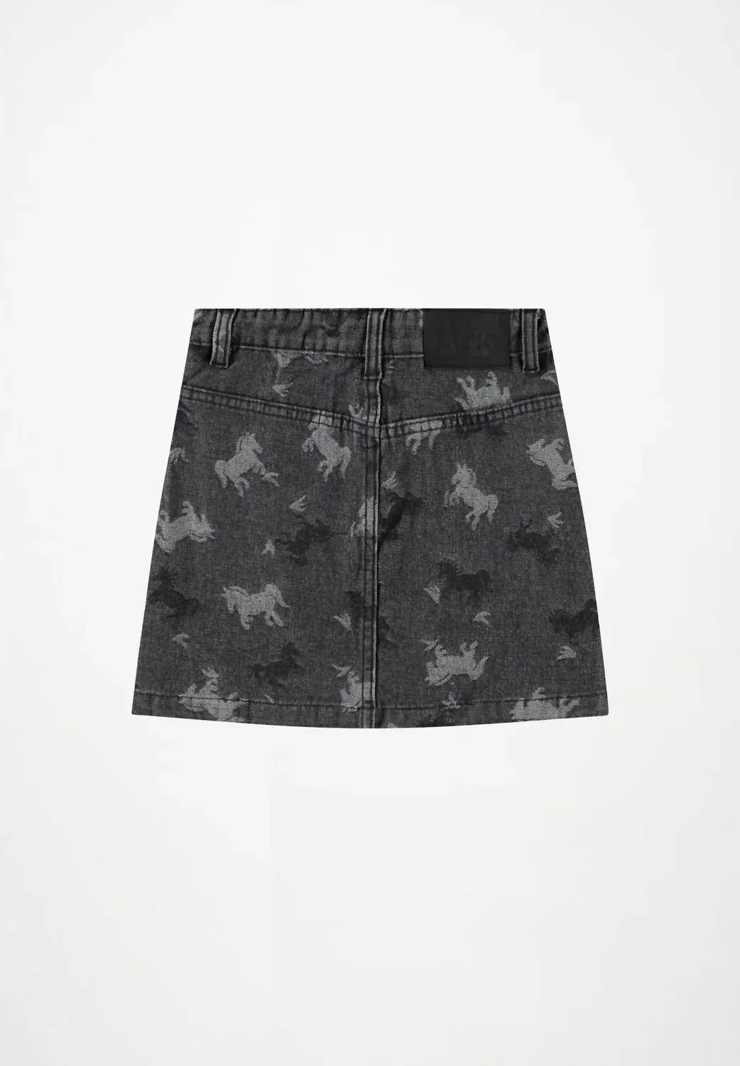 Детская юбка с принтом лошадей Bera Horse Skirt Molo, Giddy Up — фото 3