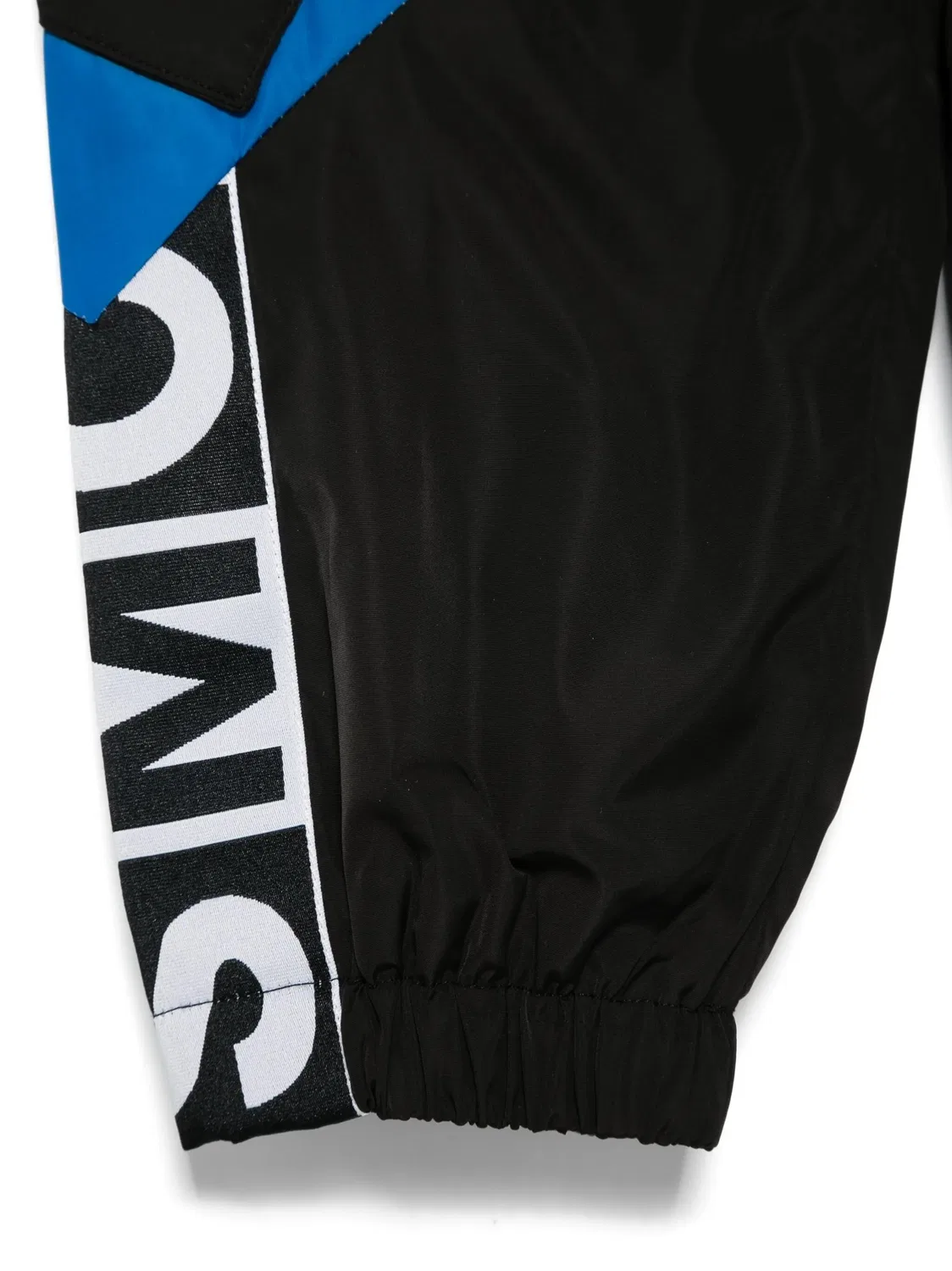 Детские спортивные брюки с логотипом и цветными вставками Kids Logo Graphic Colourblock Joggers Stella McCartney, Black — фото 3