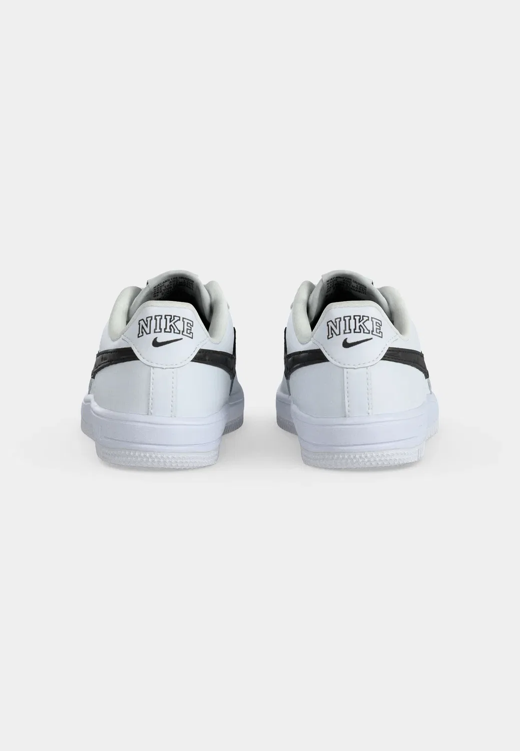 Кроссовки Force 1 Lace унисекс Nike Sportswear, White/Black — фото 4
