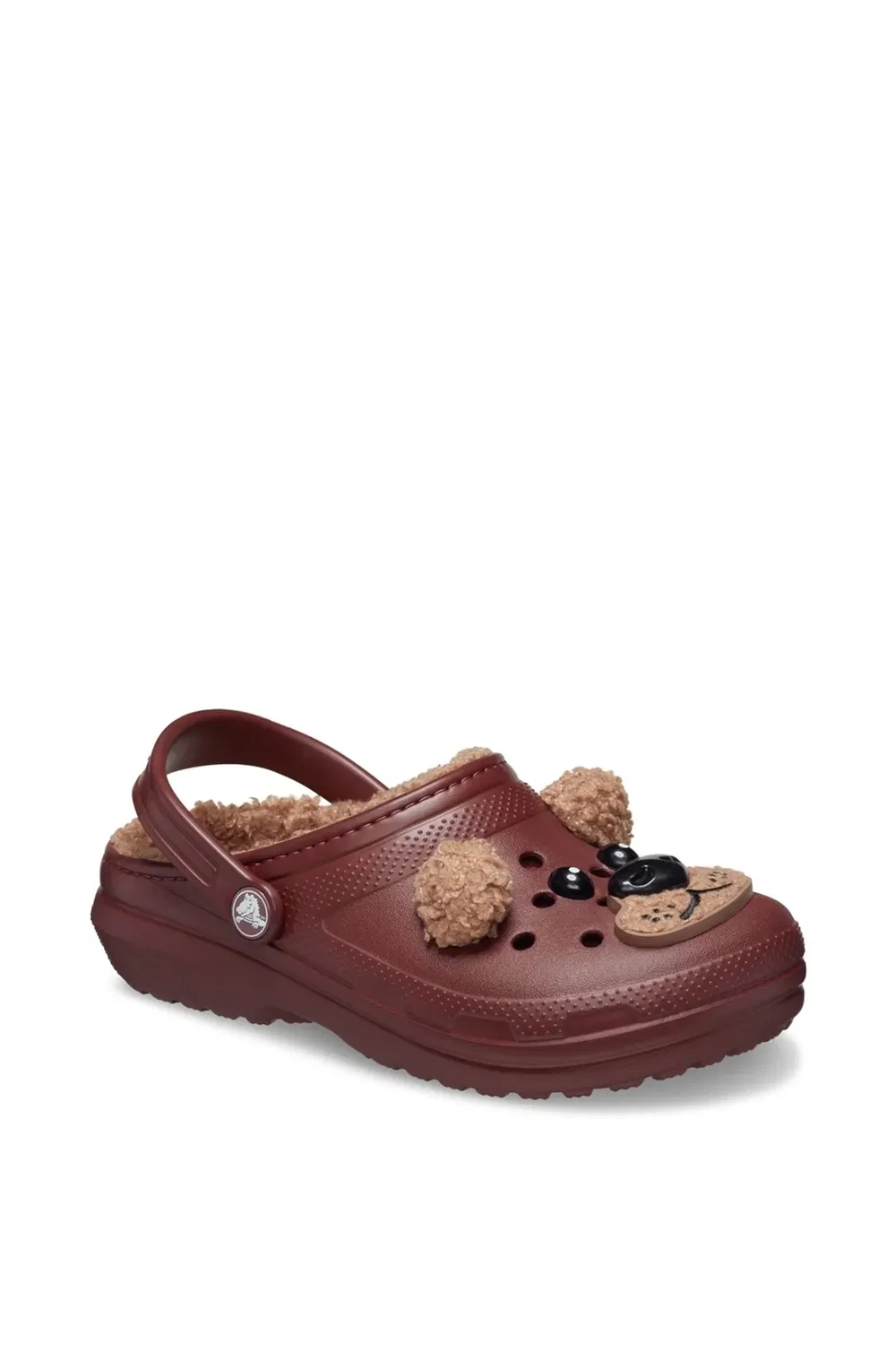 Детские тапочки с подкладкой Classic Lined Fun Lab Crocs, Brown
