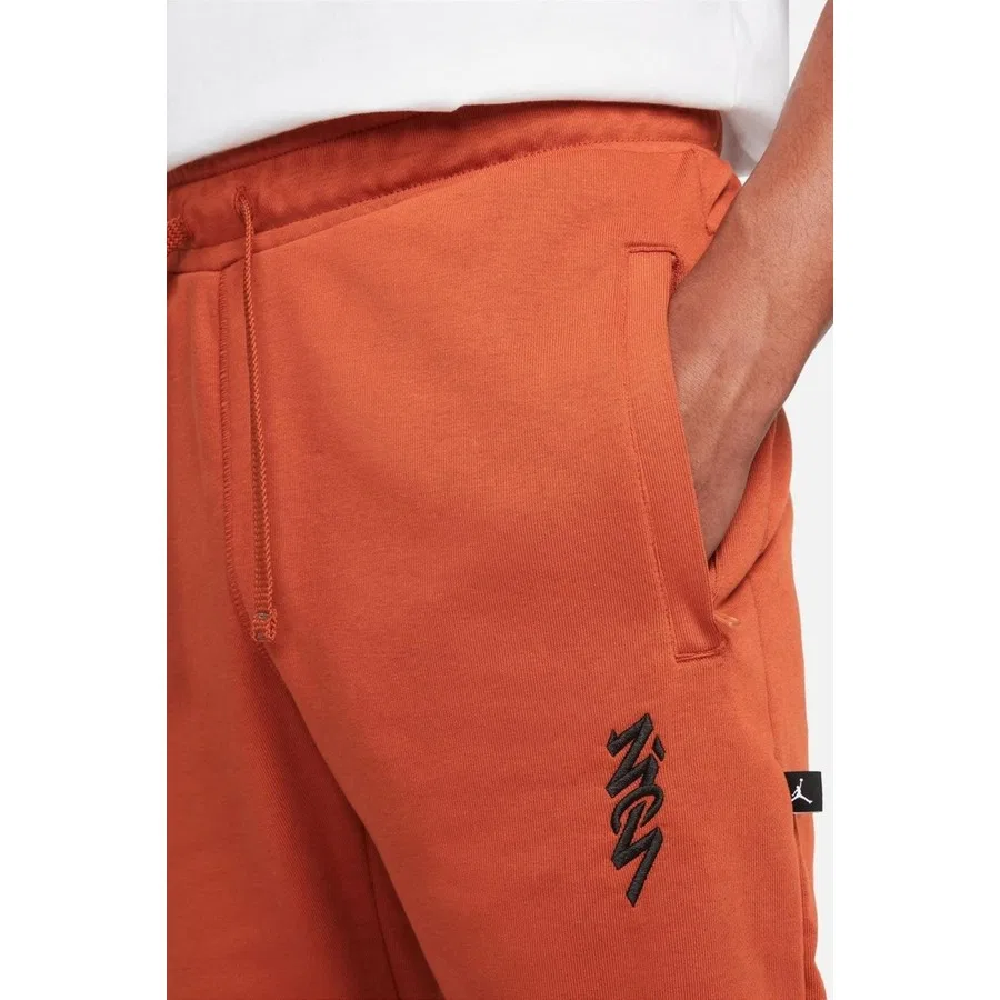 Спортивные штаны Jordan Zion Dri Fit Performance Pant Nike, Оранжевый — фото 3