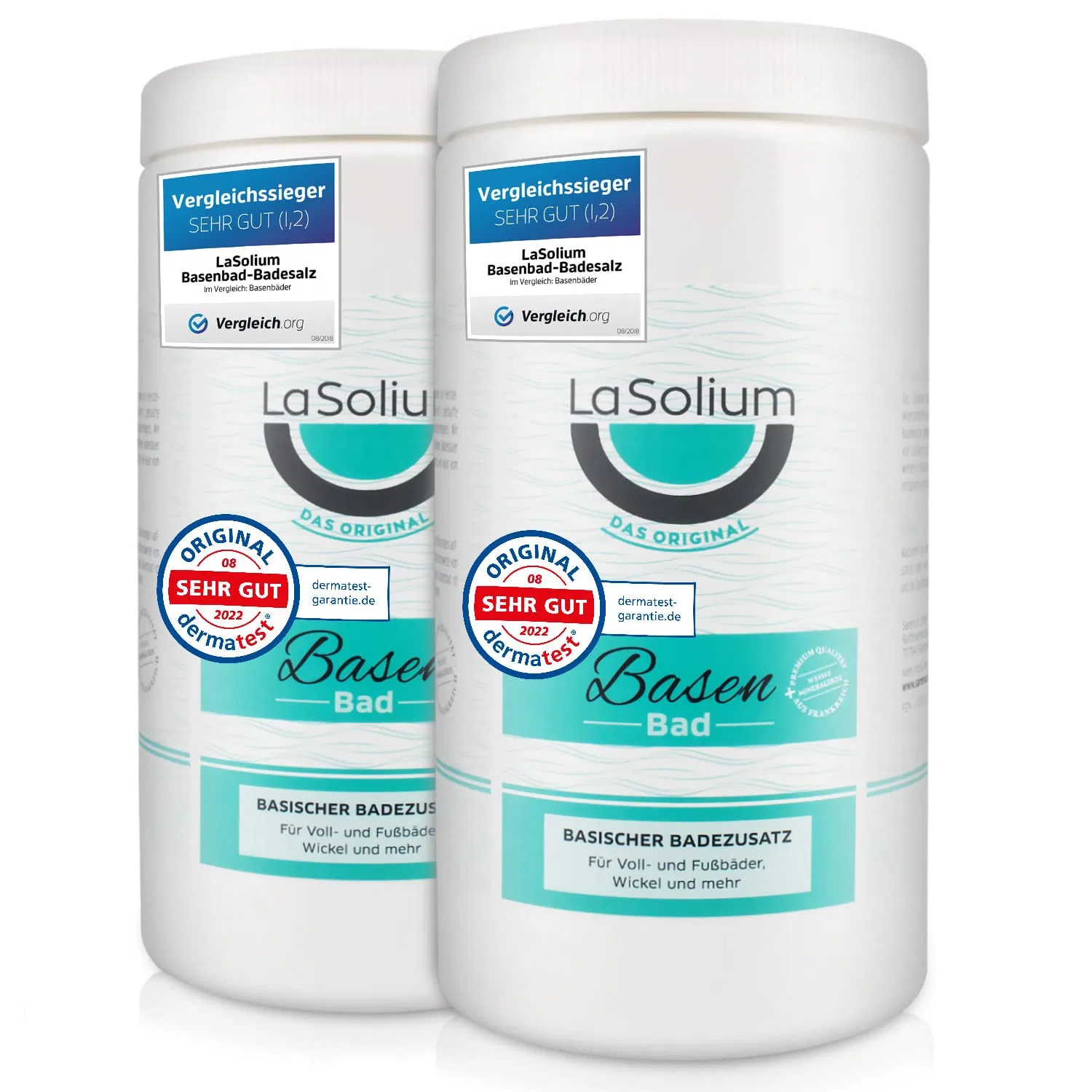 Соль для ванн Base 2400 г LaSolium, без отдушки, белая