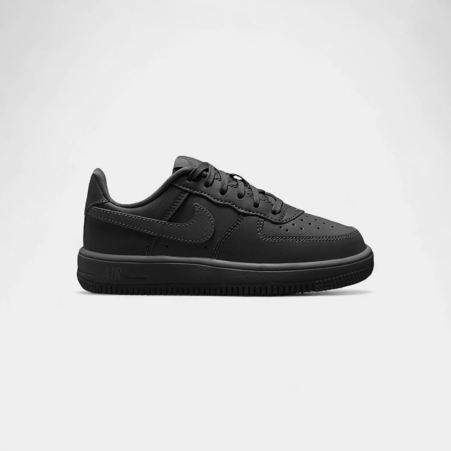 Детские кроссовки с низким силуэтом Nike Force 1 Low Black, Schwarz