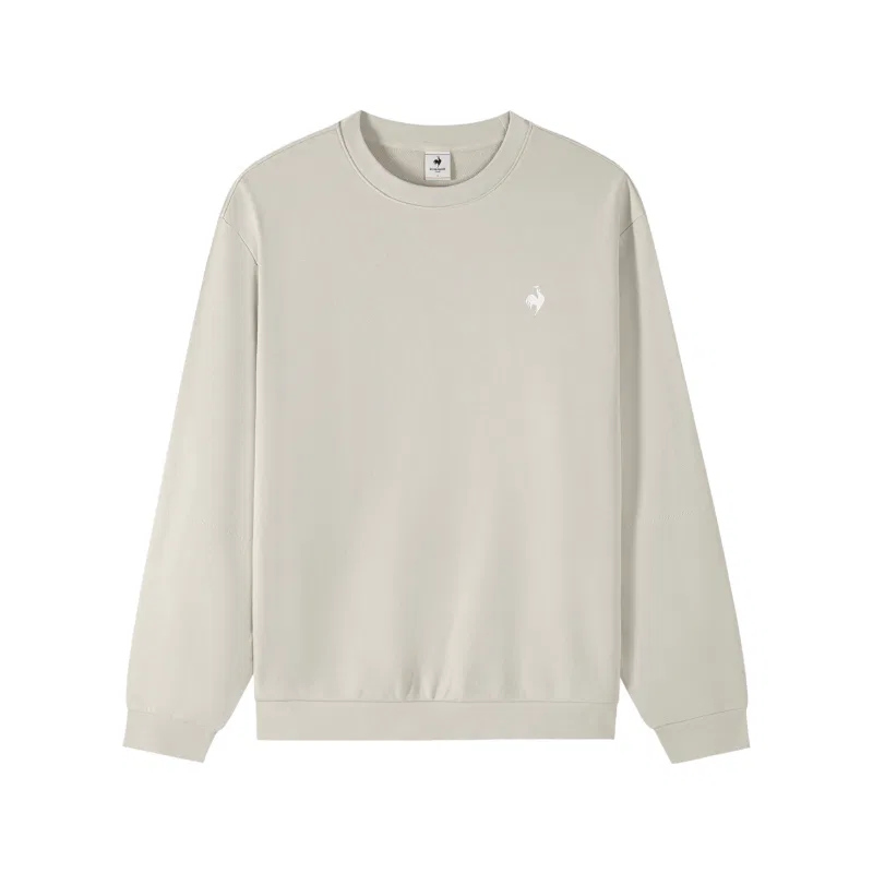Детский свитшот с круглым вырезом Moon Gray Le Coq Sportif, Moon Gray