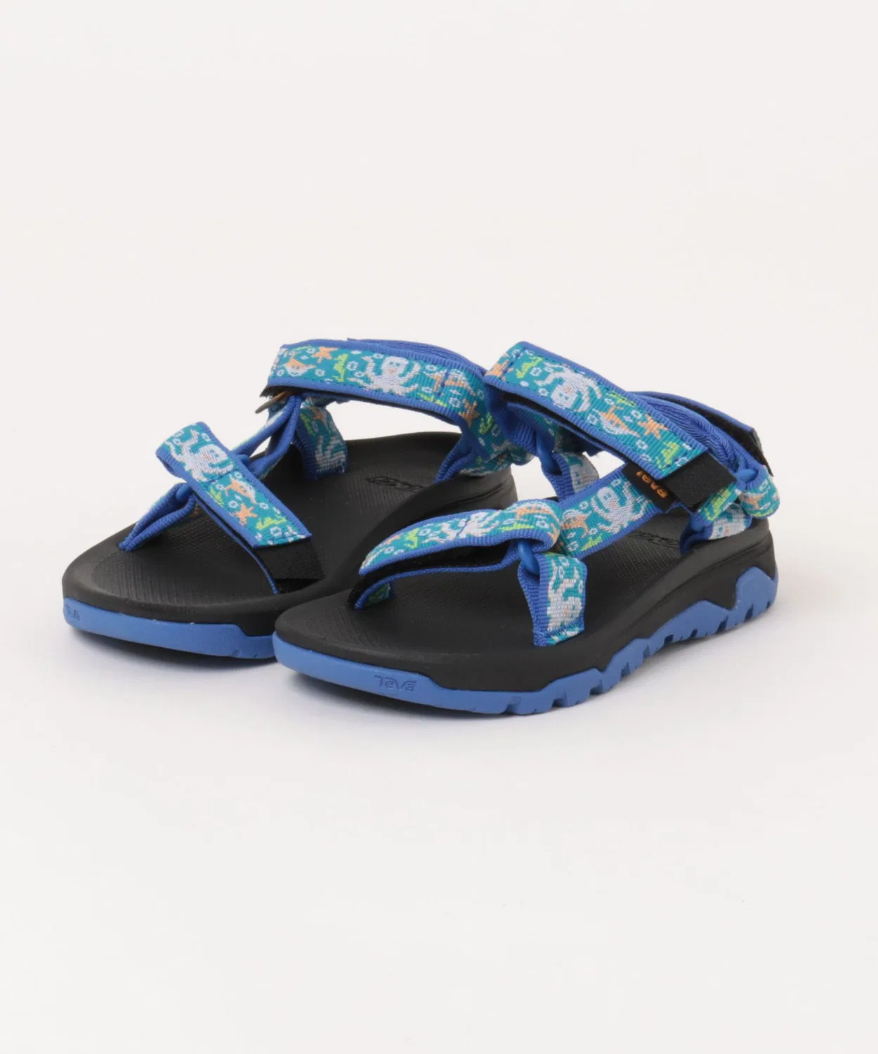 Детские сандалии с быстросохнущим ремнем Hurricane XLT Jr TEVA ABC-MART, Blue