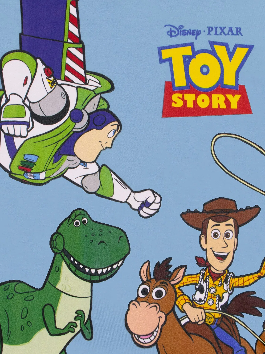 Футболка с длинным рукавом Toy Story Character, синяя — фото 2