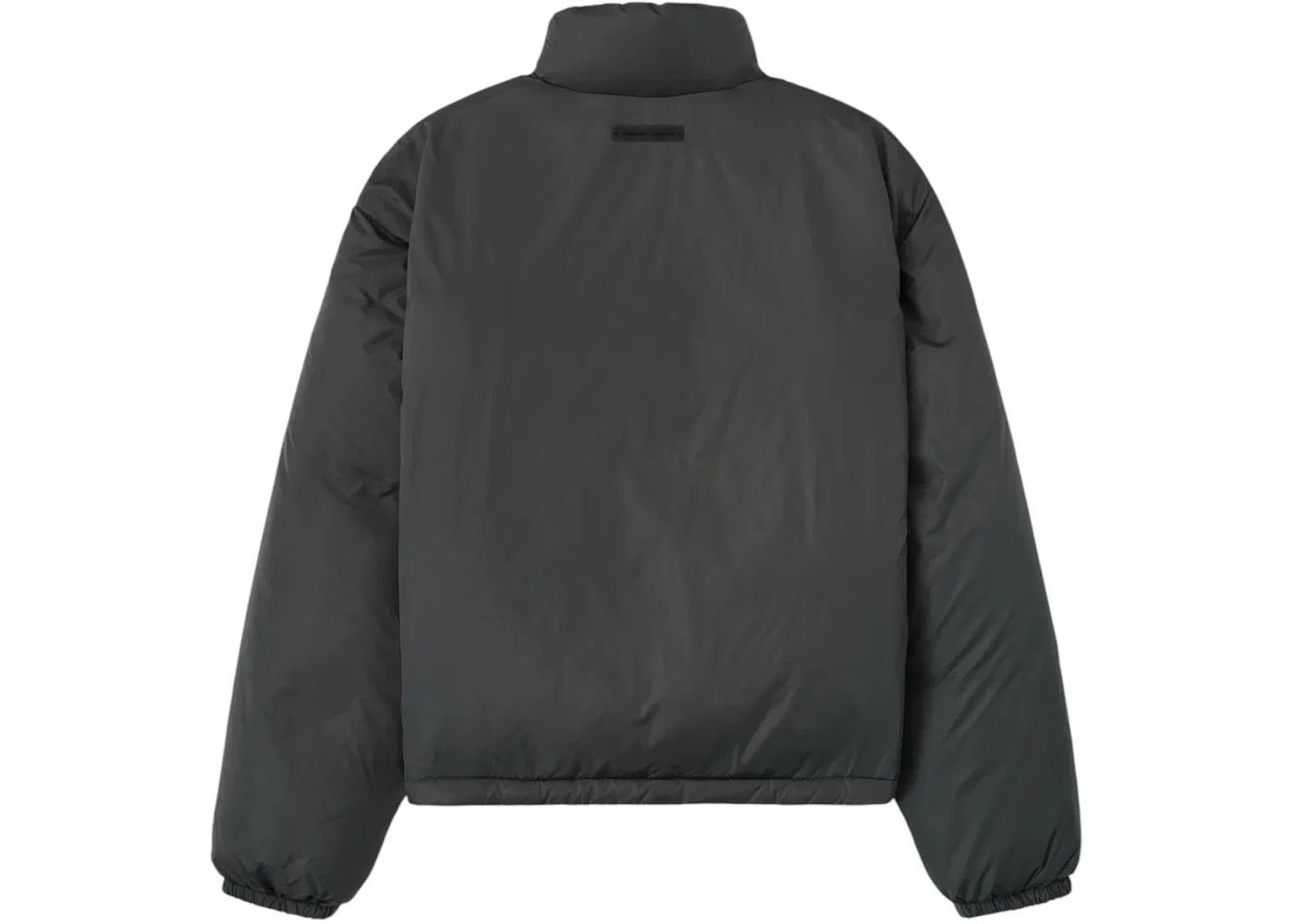 Мужская куртка-пуховик из нейлона Essentials Nylon Puffer Fear of God, Iron Grey — фото 2