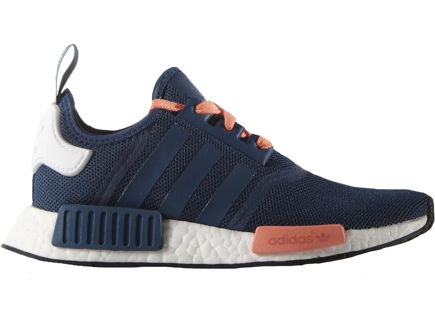 Детские кроссовки Lifestyle Adidas NMD R1, Shadow Blue/Solid Magenta/White
