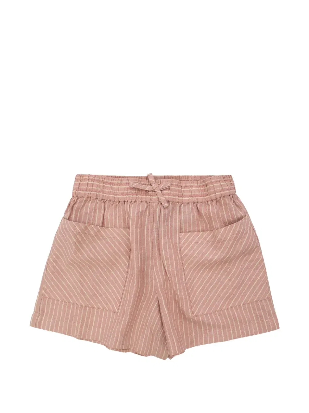 Полосатые шорты на шнурке Polo Ralph Lauren Kids, розовый