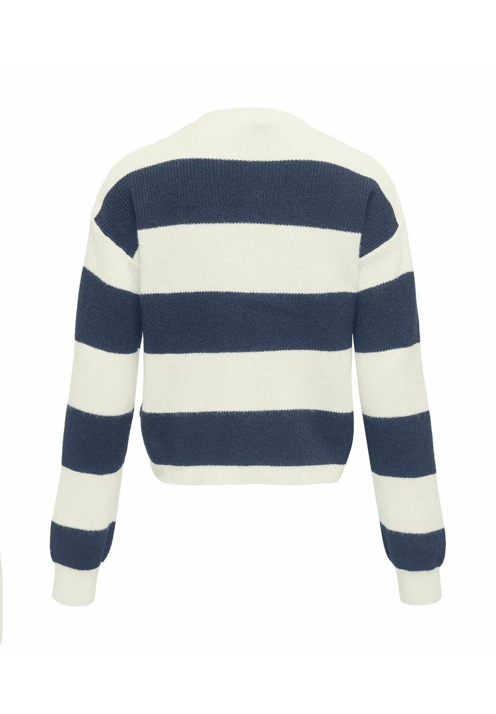 Свитер Kogfranca life short stripe Only Girls, Cloud Dancer — фото 2
