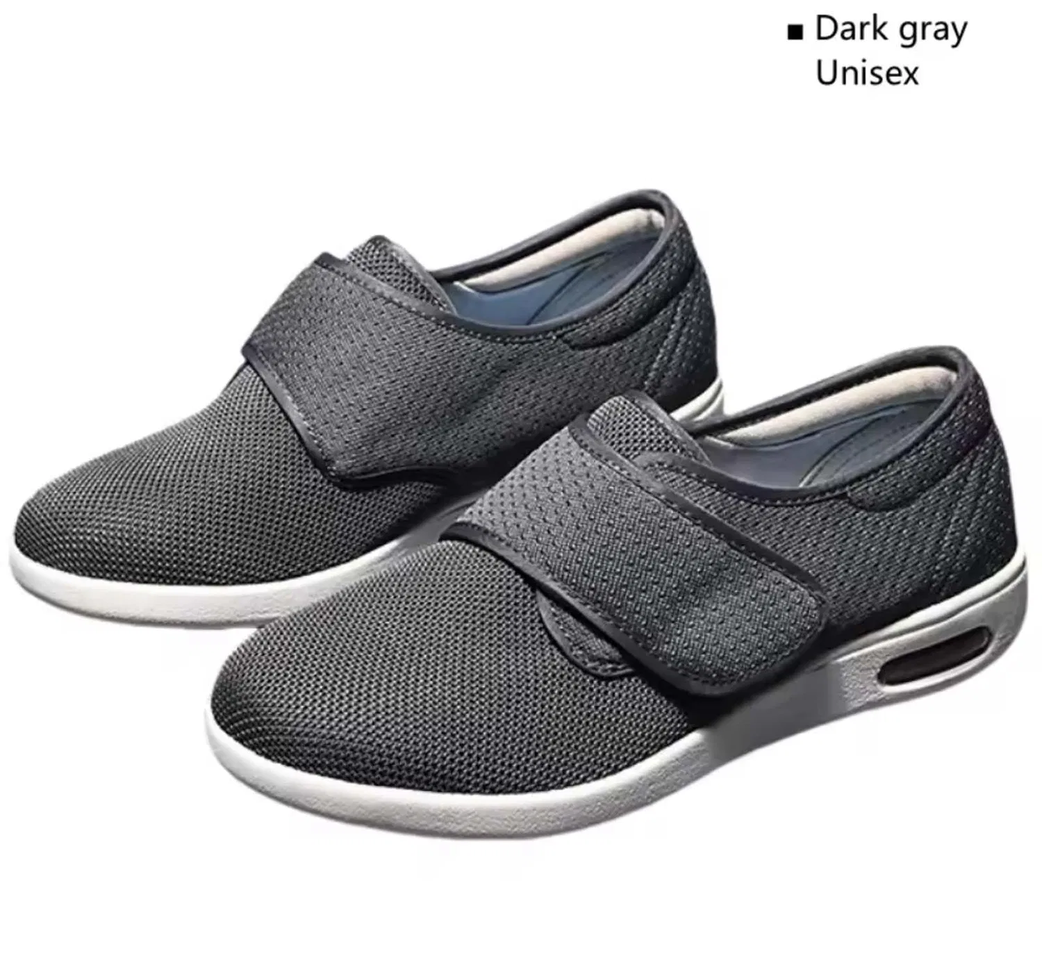 Детские повседневные туфли с регулируемой посадкой 202643 LLGHT, Black, Kaki, Grey Black, Dark Blue, Light Grey Melange, Dark Grey, Black Cashmere Stripe, Grey Cashmere Stripe — фото 2