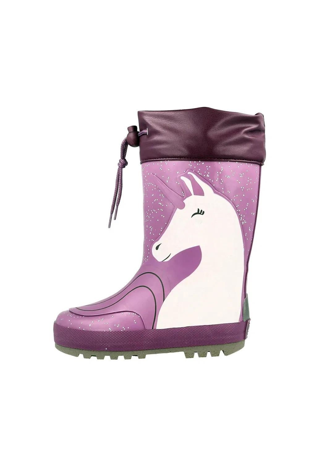 Резиновые сапоги Maximo, Dunkle Orchidee Marmorrosa